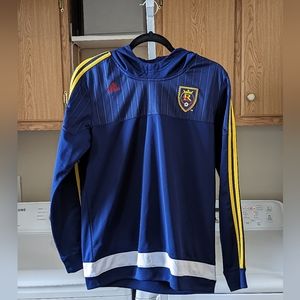 Adidas x RSL Youth PulloverSports Hoodie Kids Size L